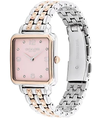 COACH Women's Cass Quartz Analog Stainless Steel Bracelet Watch