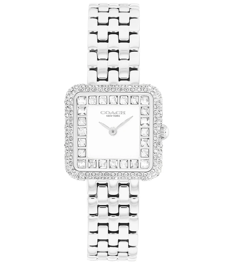 COACH Women's Cass Quartz Analog Stainless Steel Bracelet Watch