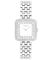 COACH Women's Cass Quartz Analog Stainless Steel Bracelet Watch