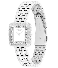 COACH Women's Cass Quartz Analog Stainless Steel Bracelet Watch