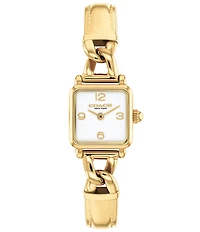 COACH Women's Cass 18mm Quartz Analog Stainless Steel Bracelet Watch