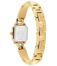 COACH Women's Cass 18mm Quartz Analog Stainless Steel Bracelet Watch