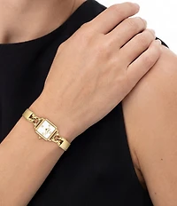 COACH Women's Cass 18mm Quartz Analog Stainless Steel Bracelet Watch