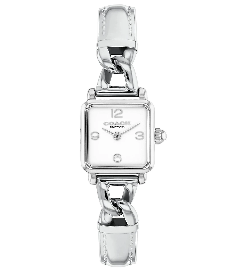 COACH Women's Cass 18mm Quartz Analog Stainless Steel Bracelet Watch