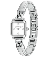 COACH Women's Cass 18mm Quartz Analog Stainless Steel Bracelet Watch