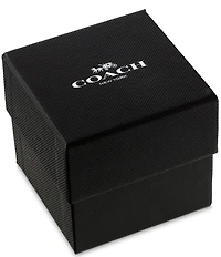 COACH Women's Elliot Quartz Analog Leather Strap Watch