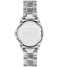 COACH Women's Greyson Two Tone Bracelet Watch