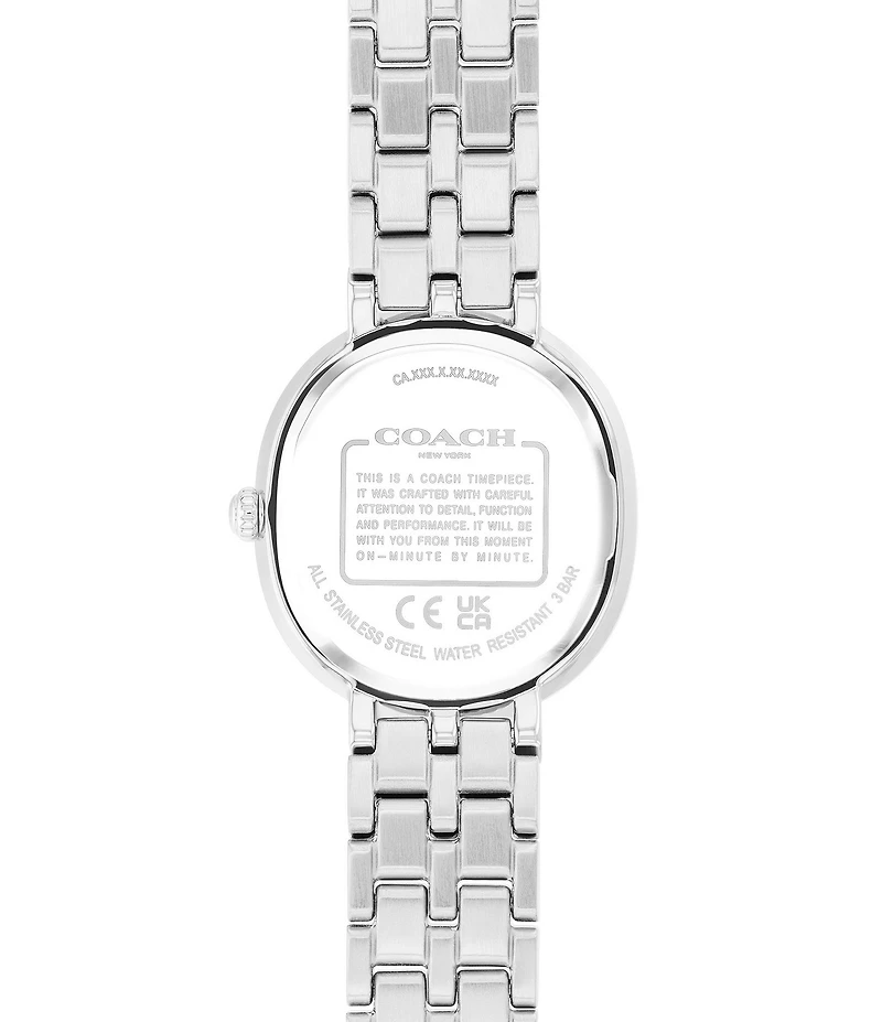 COACH Women's Harlow Quartz Analog Stainless Steel Bracelet Watch