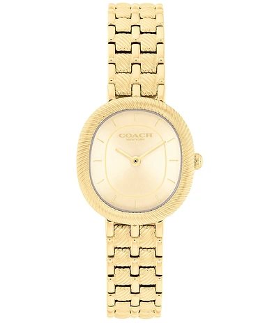 COACH Women's Harlow Quartz Analog Stainless Steel Bracelet Watch