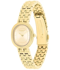 COACH Women's Harlow Quartz Analog Stainless Steel Bracelet Watch