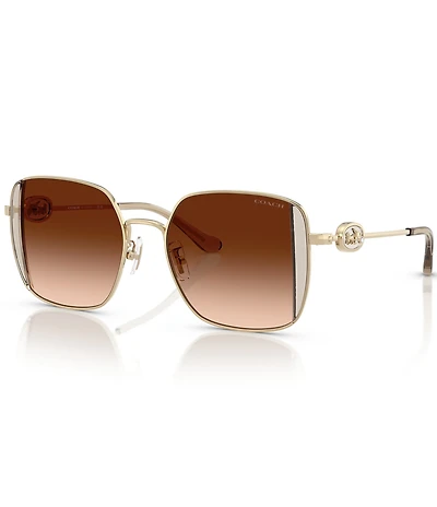 COACH Women's HC7177B 51mm Square Sunglasses