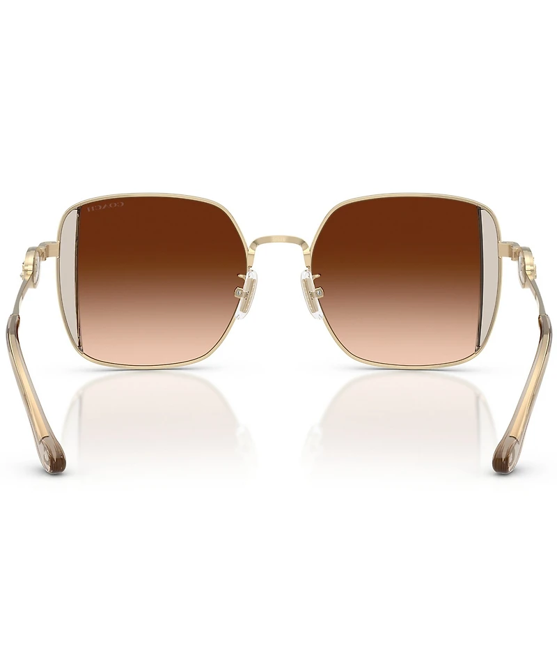 COACH Women's HC7177B 51mm Square Sunglasses
