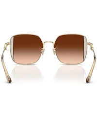 COACH Women's HC7177B 51mm Square Sunglasses
