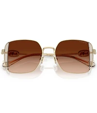 COACH Women's HC7177B 51mm Square Sunglasses