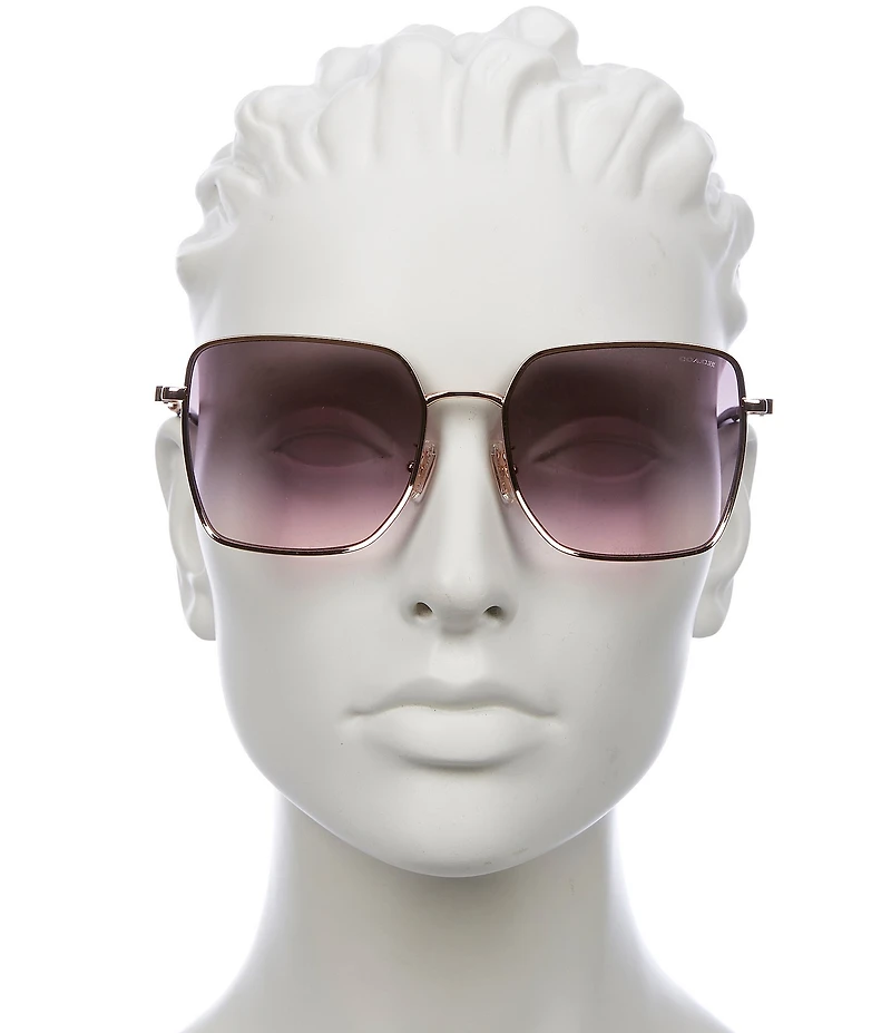 COACH Women's HC7184D 56mm Square Sunglasses