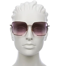 COACH Women's HC7184D 56mm Square Sunglasses
