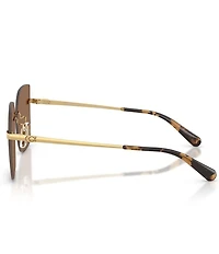 COACH Women's HC7193D 57mm Square Sunglasses