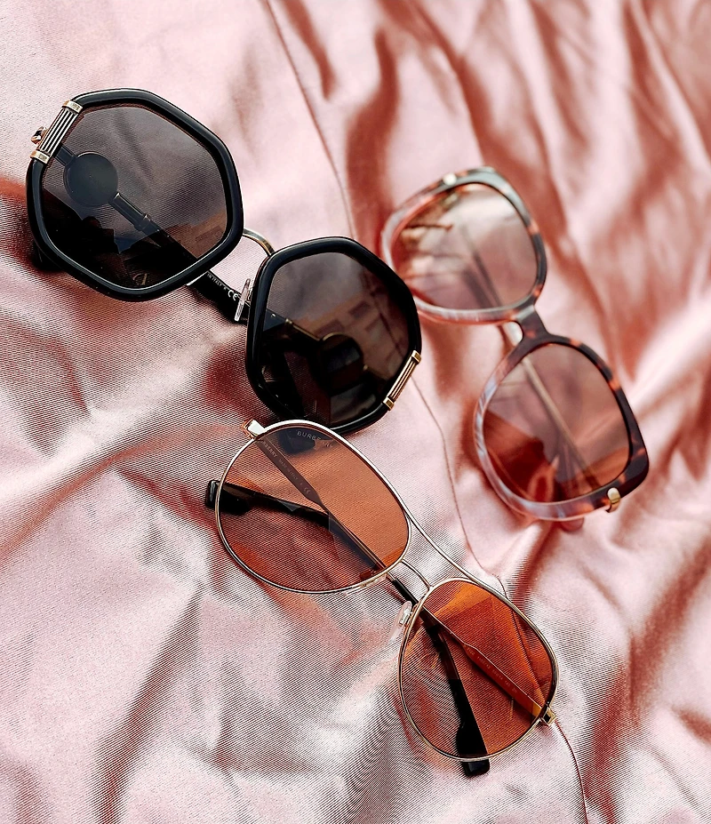 COACH Women's Hc8320 Bonnie Cash 55mm Square Sunglasses