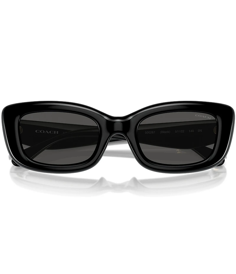COACH Women's HC8390U 51mm Rectangle Sunglasses