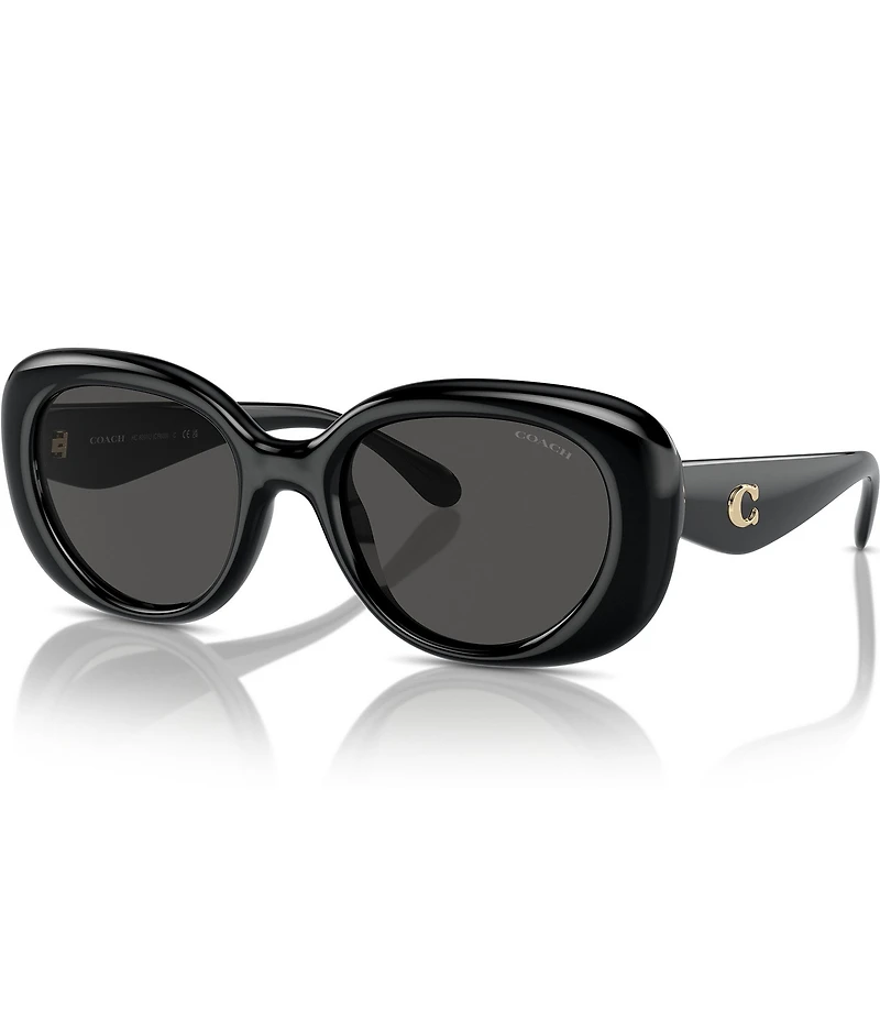 COACH Women's HC8391U 53mm Round Sunglasses