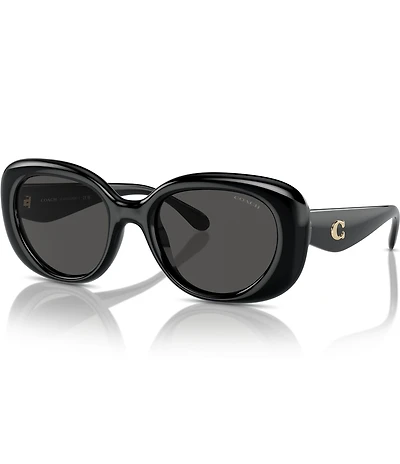 COACH Women's HC8391U 53mm Round Sunglasses