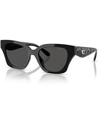 COACH Women's HC8418U 53mm Butterfly Sunglasses