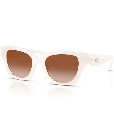 COACH Women's HC8418U 53mm Butterfly Sunglasses