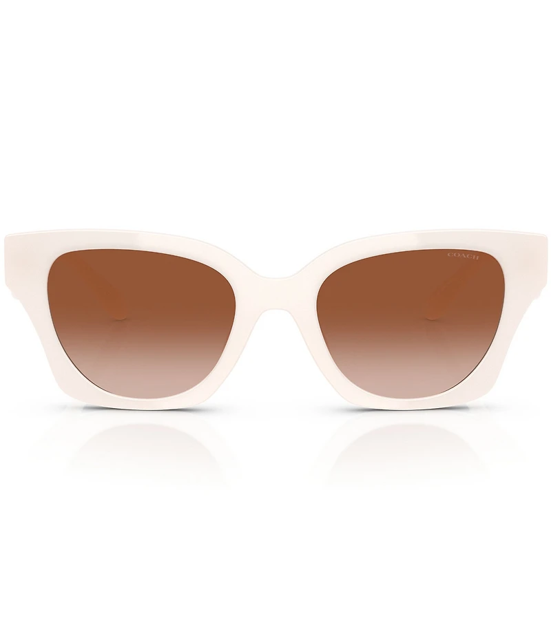 COACH Women's HC8418U 53mm Butterfly Sunglasses