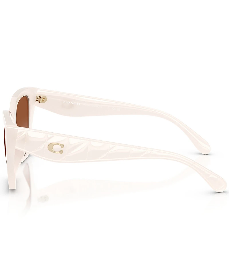 COACH Women's HC8418U 53mm Butterfly Sunglasses