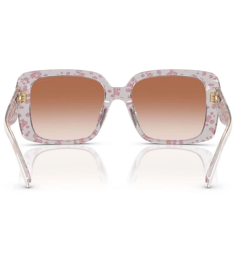 COACH Women's HC8424U 54mm Retro Square Sunglasses