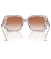 COACH Women's HC8424U 54mm Retro Square Sunglasses
