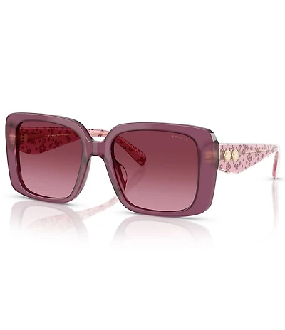 COACH Women's HC8424U 54mm Square Sunglasses