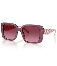 COACH Women's HC8424U 54mm Square Sunglasses