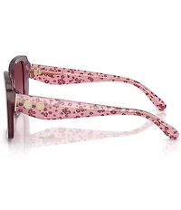 COACH Women's HC8424U 54mm Square Sunglasses