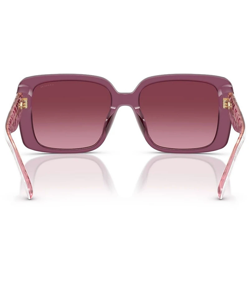 COACH Women's HC8424U 54mm Square Sunglasses