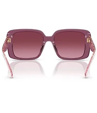 COACH Women's HC8424U 54mm Square Sunglasses