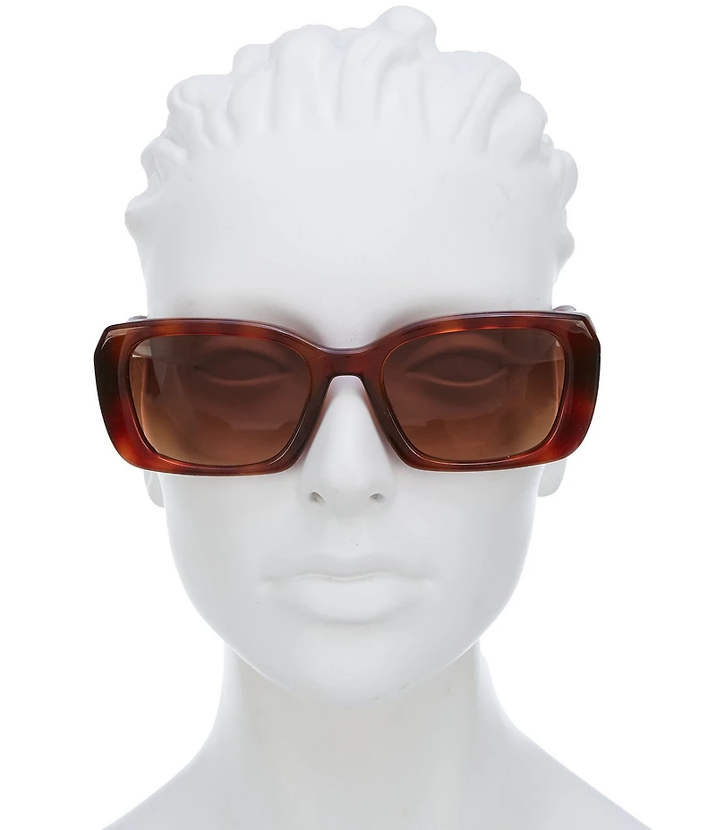 COACH Women's HC8435U 54mm Rectangle Sunglasses