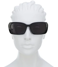 COACH Women's HC8435U 54mm Rectangle Sunglasses