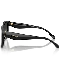 COACH Women's HC8438U 56mm Square Sunglasses