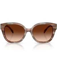 COACH Women's HC8438U 56mm Square Sunglasses