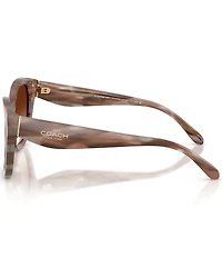 COACH Women's HC8438U 56mm Square Sunglasses