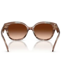 COACH Women's HC8438U 56mm Square Sunglasses