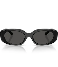 COACH Women's HC8443D CBY84 54mm Oval Sunglasses