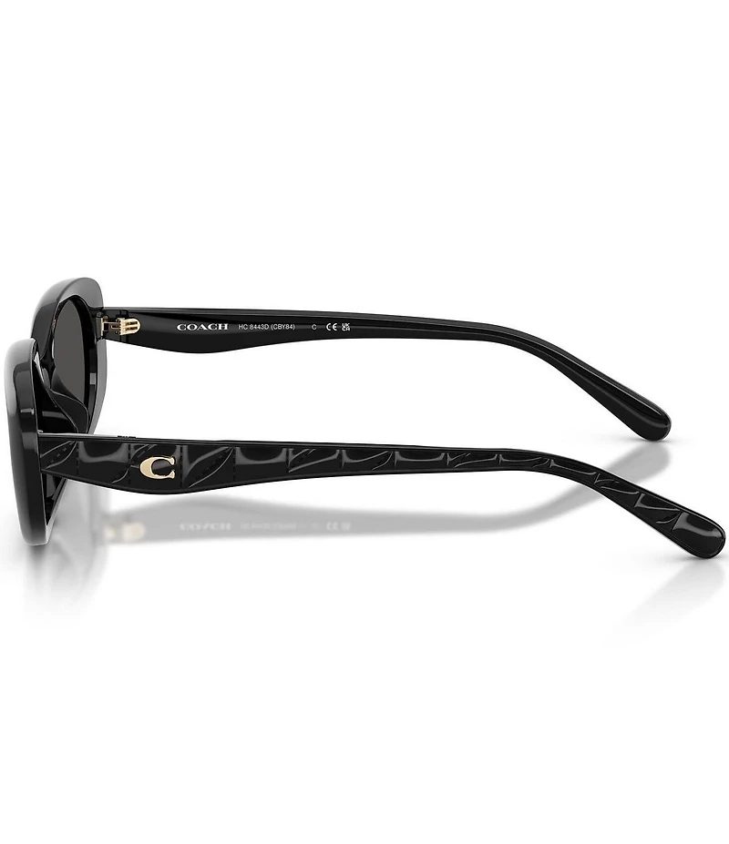 COACH Women's HC8443D CBY84 54mm Oval Sunglasses