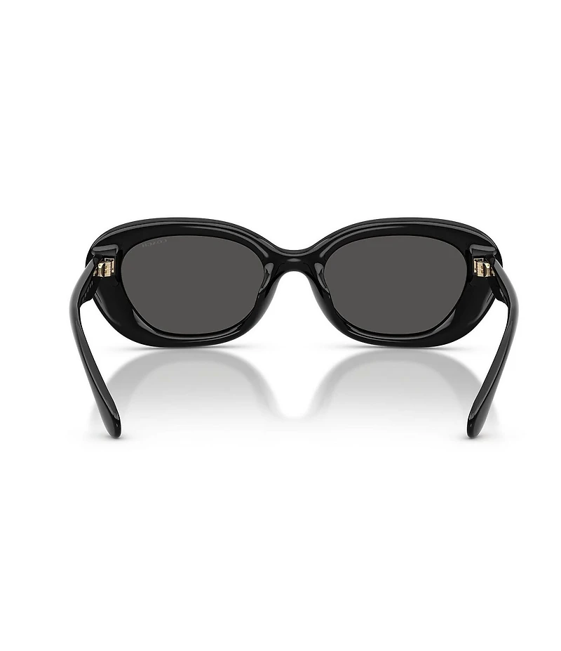 COACH Women's HC8448U 54mm Oval Sunglasses