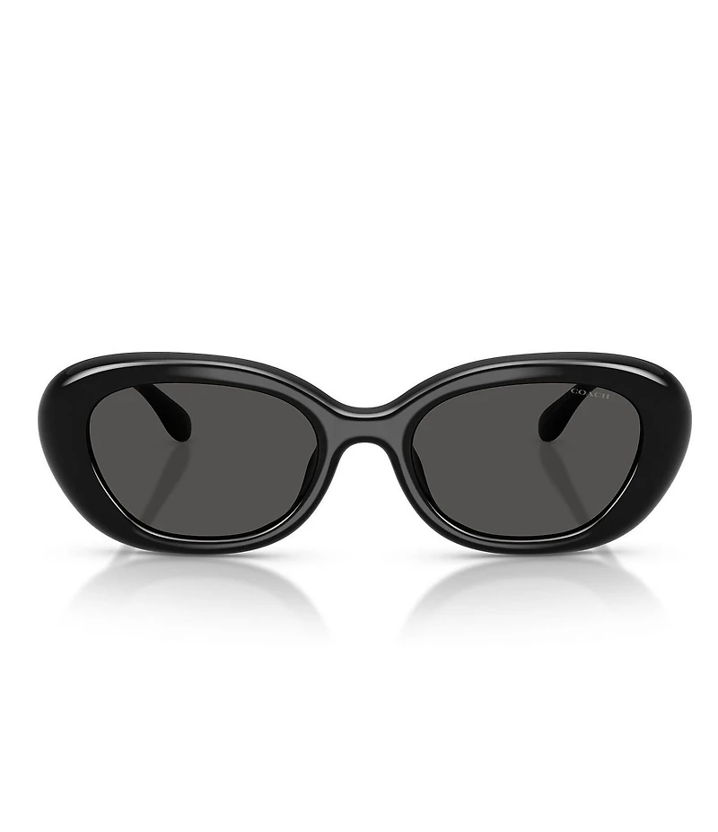 COACH Women's HC8448U 54mm Oval Sunglasses