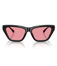 COACH Women's HC8449U 56mm Cat Eye Sunglasses