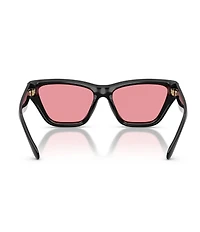 COACH Women's HC8449U 56mm Cat Eye Sunglasses