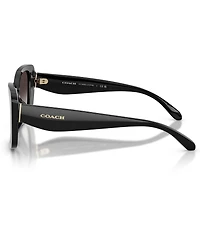 COACH Women's HC8450U 52mm Square Sunglasses