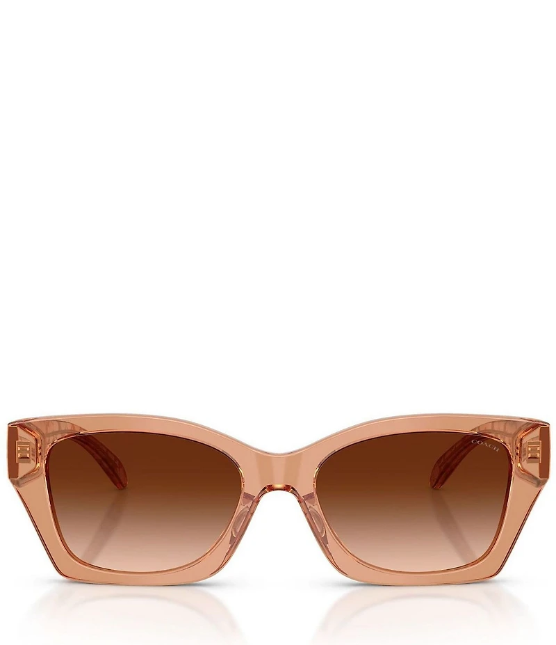 COACH Women's HC8451U 54mm Rectangle Sunglasses